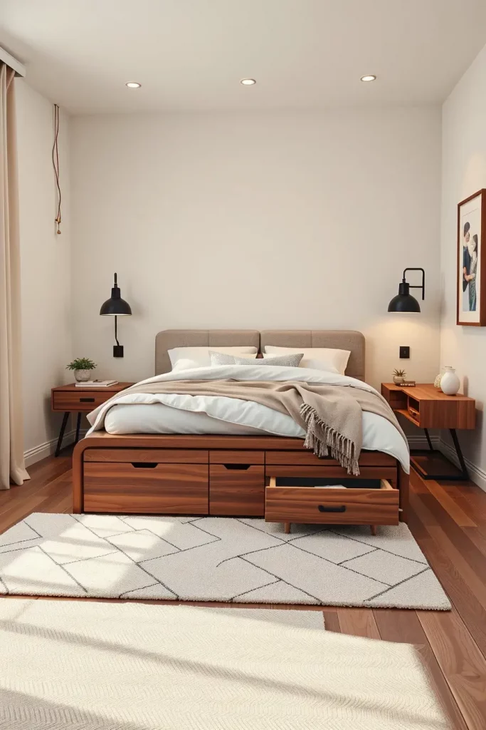 The Puzzle of Comfort: 58 Ingenious Small Bedroom Layouts You Haven’t Seen