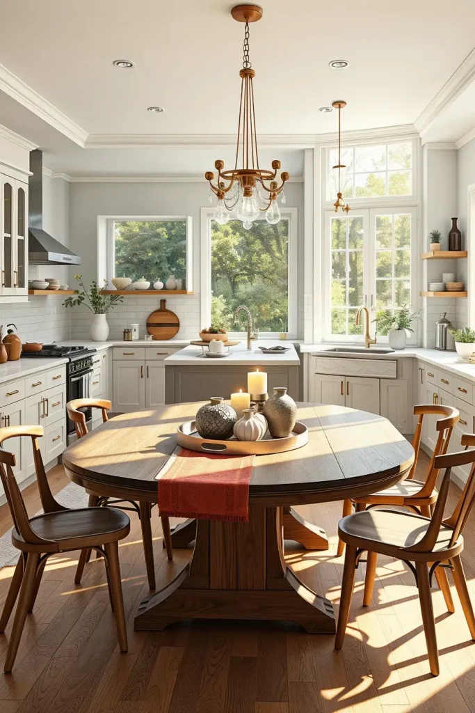 62 Oval Dining Tables in the Kitchen: Elegant and Space-Saving Ideas