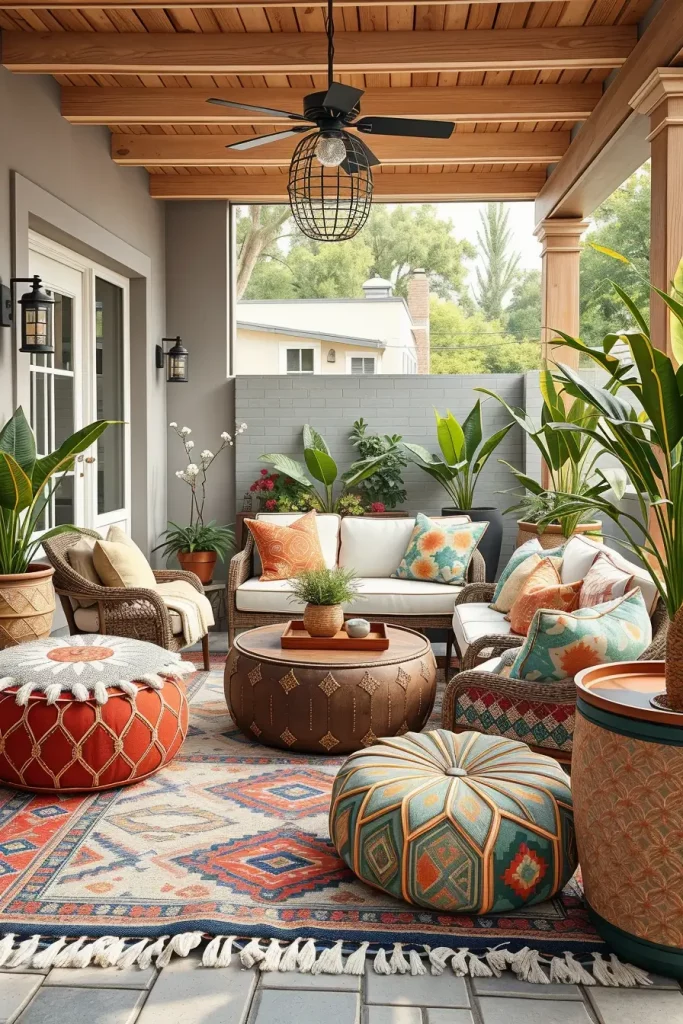 63 Boho Patios: Stylish and Cozy Outdoor Space Ideas