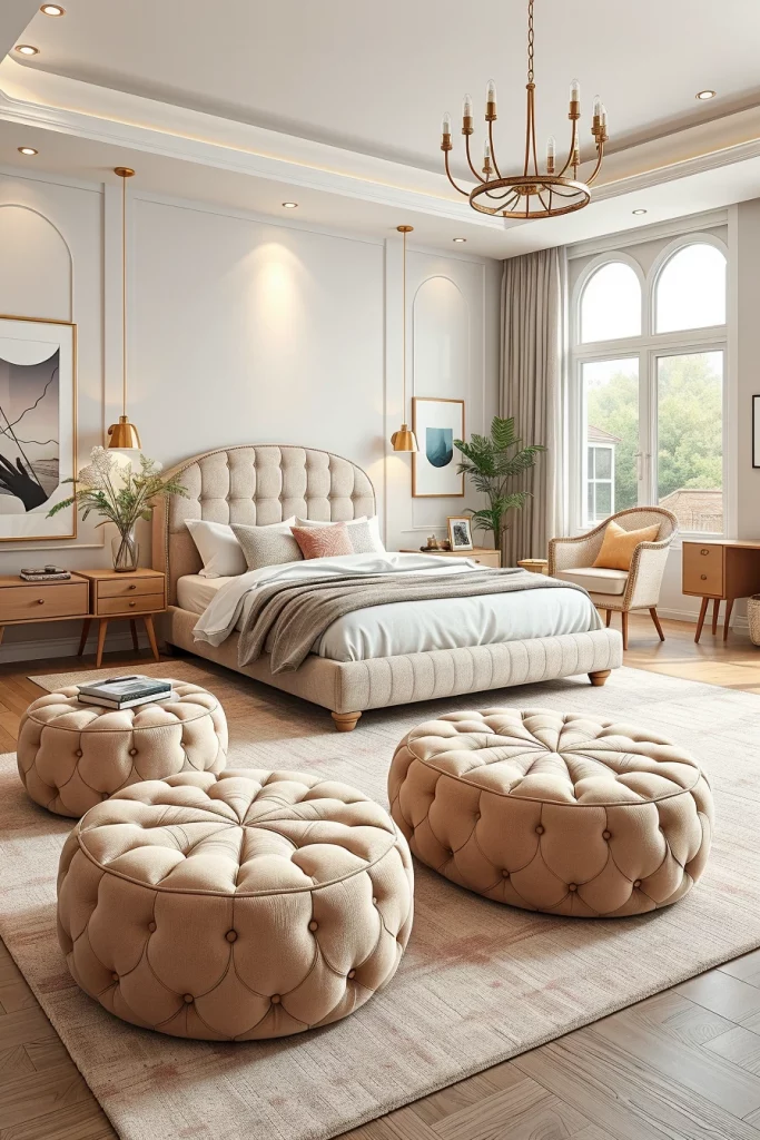 65 Curved Bedroom Furniture Ideas to Transform Your Sleeping Space