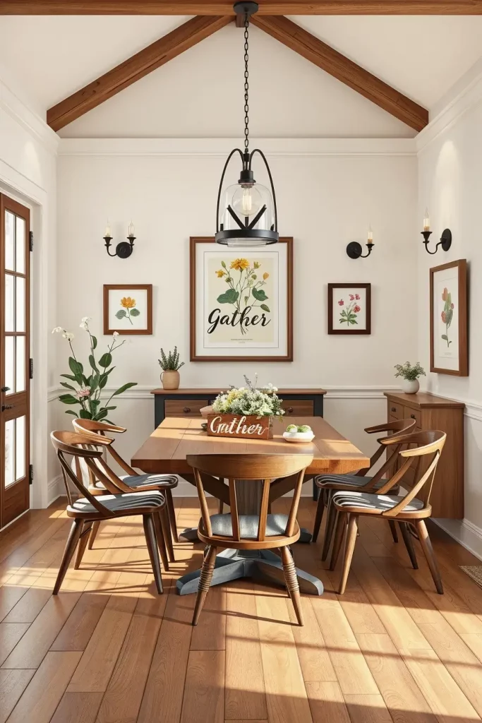 66 Farmhouse Dining Rooms That Blend Rustic Charm and Modern Comfort