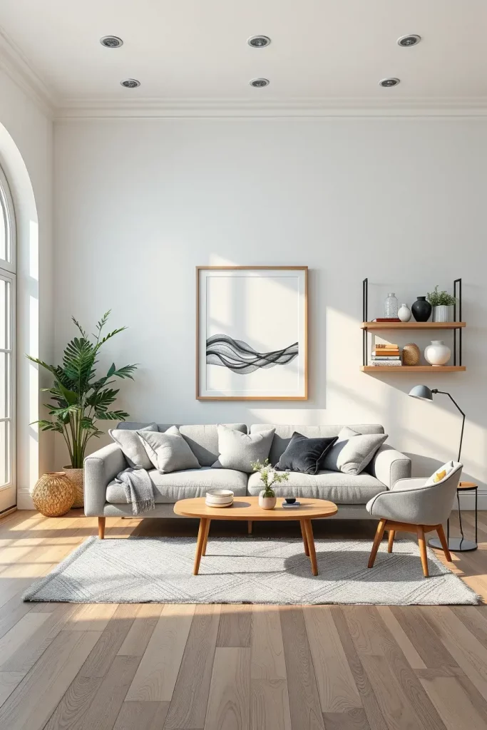Nordic Nesting: 65 Scandinavian Living Room Ideas That Whisper Peace and Power