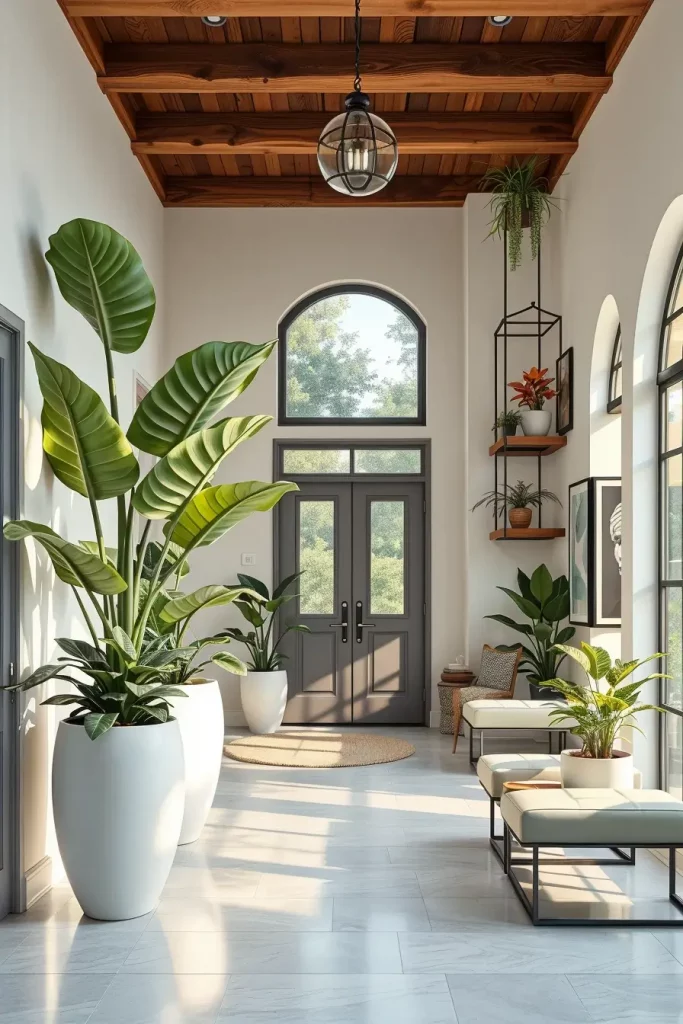 Where Style Steps In: 67 Unexpectedly Chic Home Lobby Statements