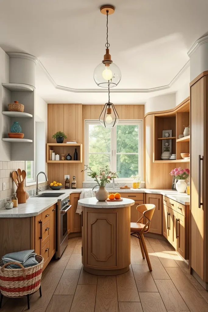 Kitchen Geometry: 67 Unexpected Layouts That Redefine Small-Space Living
