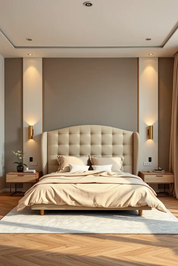 66 Corner-Free Furniture Ideas for Bedrooms and Living Rooms