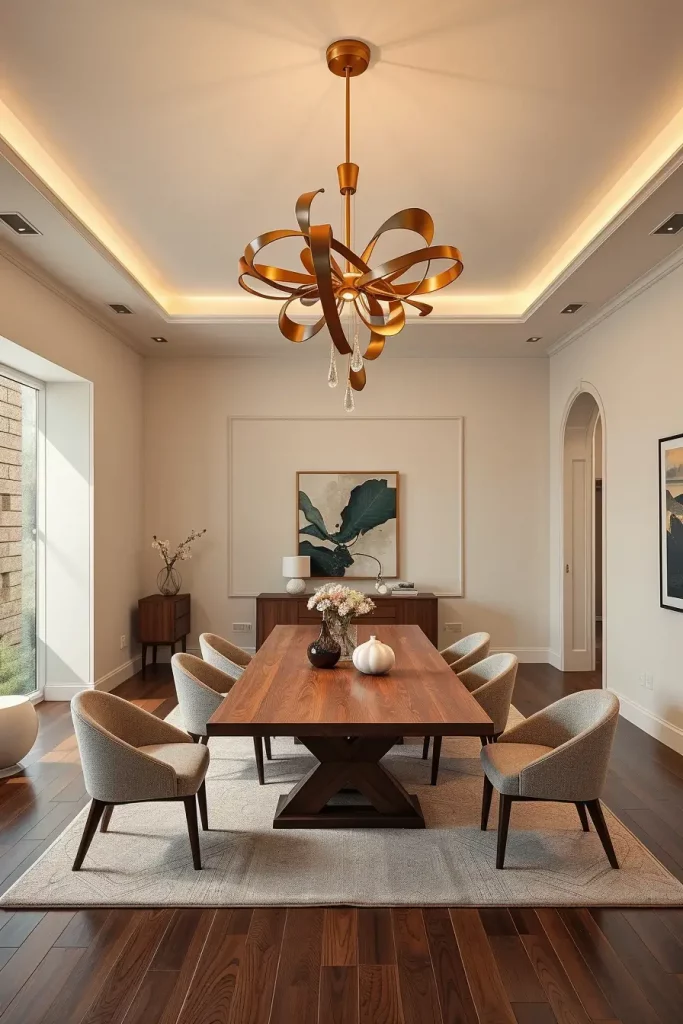 65 Elegant Dining Room Lighting Fixtures That Add Sophistication and Style