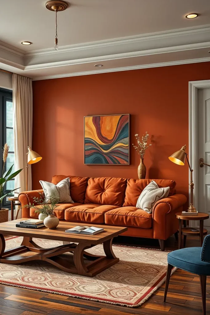 63 Colors of a Cozy Fall Living Room: Unexpected Shades for a Glowing Interior