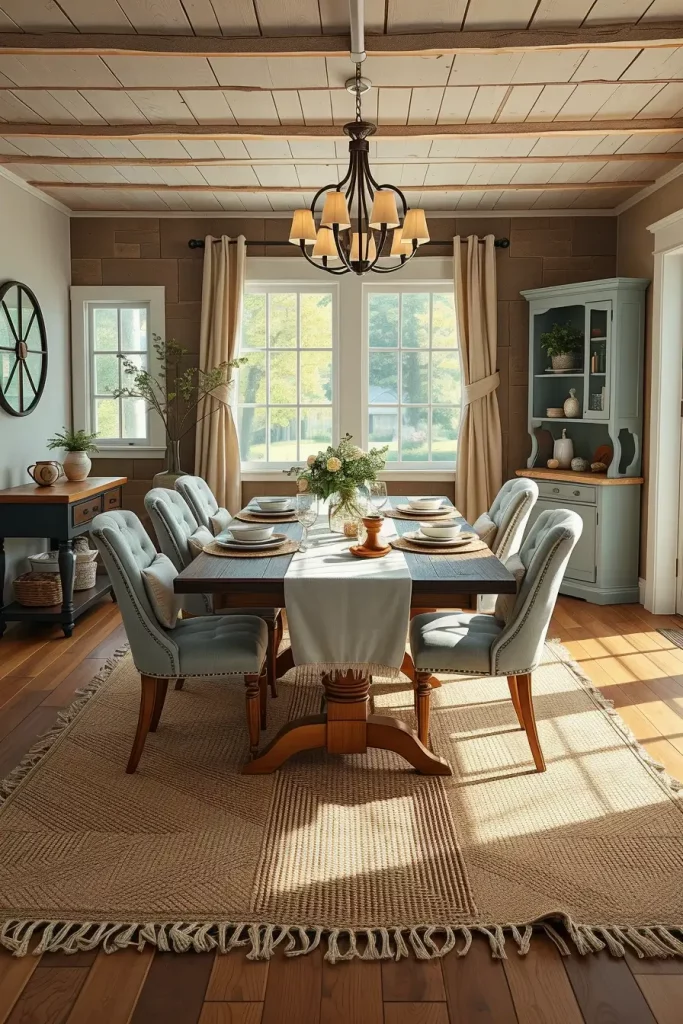66 Farmhouse Dining Rooms That Blend Rustic Charm and Modern Comfort