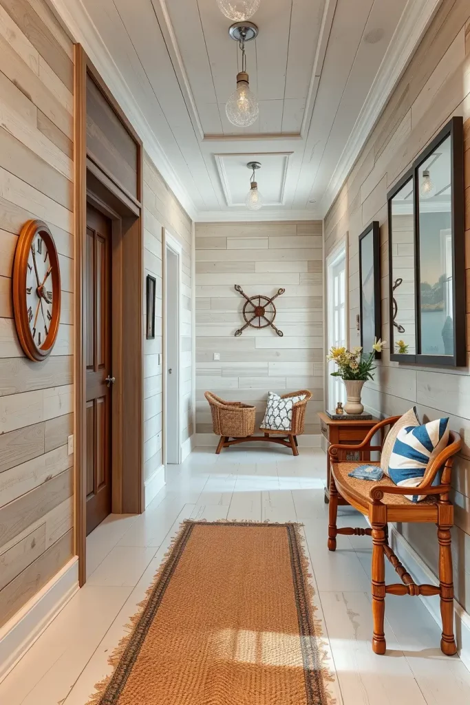 Timber Tales: 72 Artistic Panel Designs That Transform Hallways into Gallery Spaces