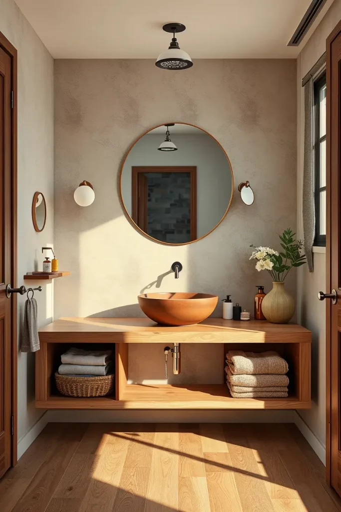 Wabi-Sabi Soaks and Scandinavian Softenings: 64 Unconventional Japandi Bathrooms