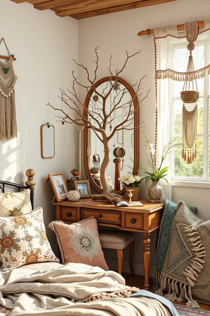 64 Bohemian Bedroom Jewelry Display Ideas to Inspire Your Creative Spirit