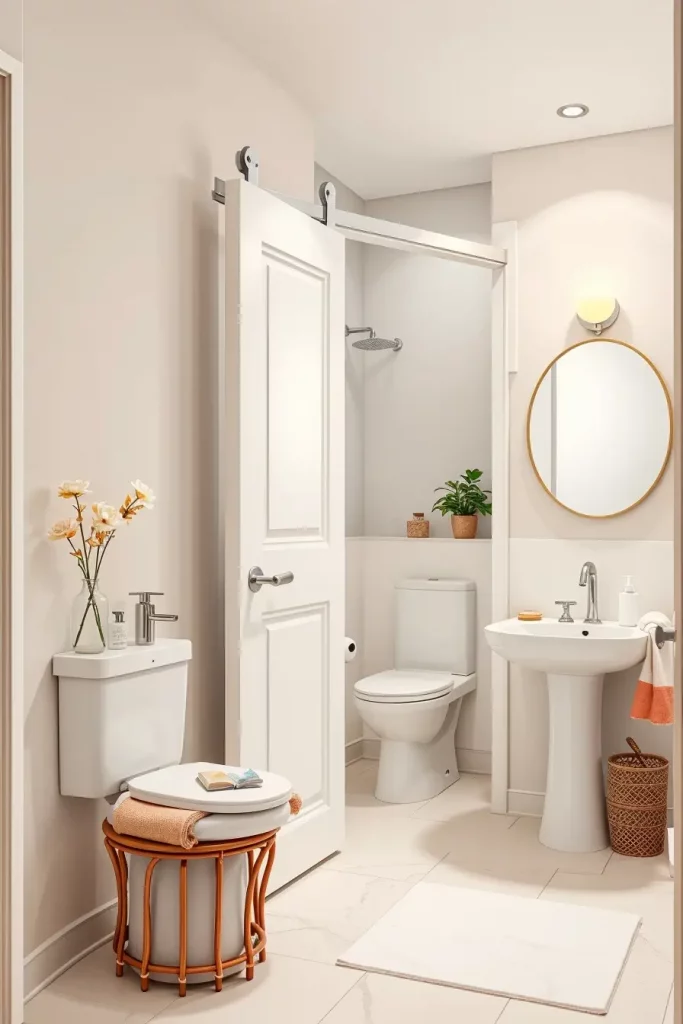 58 Minimalist Small Bathroom Decor Ideas for a Clean and Elegant Look