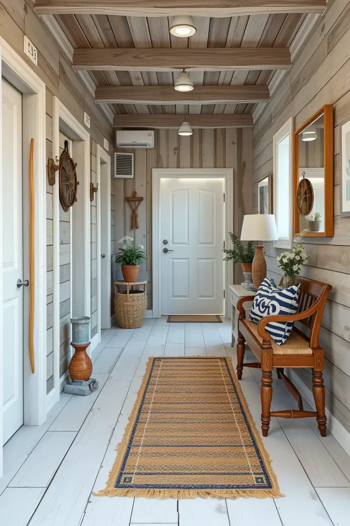Timber Tales: 72 Artistic Panel Designs That Transform Hallways into Gallery Spaces
