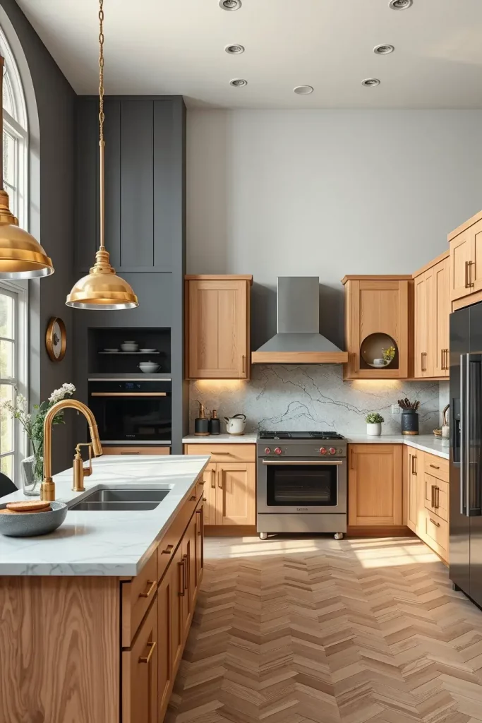Beyond Neutral: 67 Gray and Wood Kitchen Ideas That Defy Convention