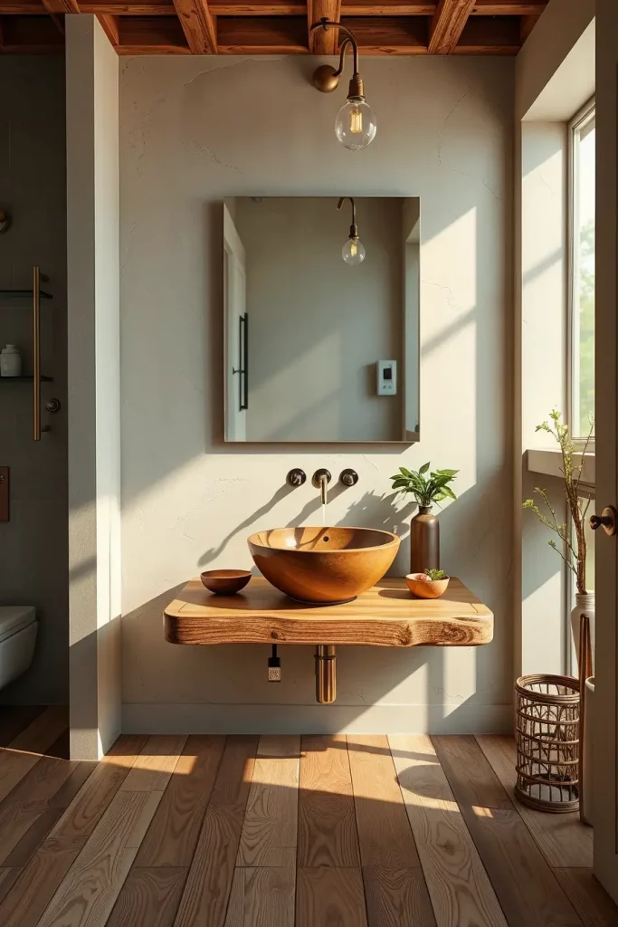 Wabi-Sabi Soaks and Scandinavian Softenings: 64 Unconventional Japandi Bathrooms