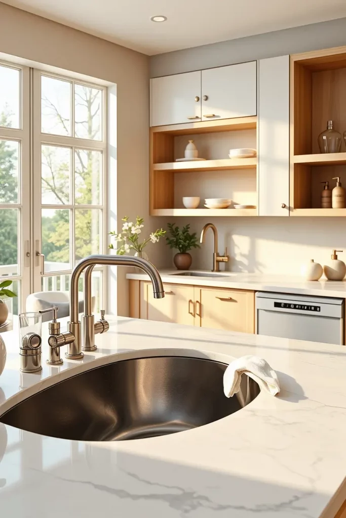 Whispers of Elegance: 67 Soft Curves in the Kitchen That Transform Every Space