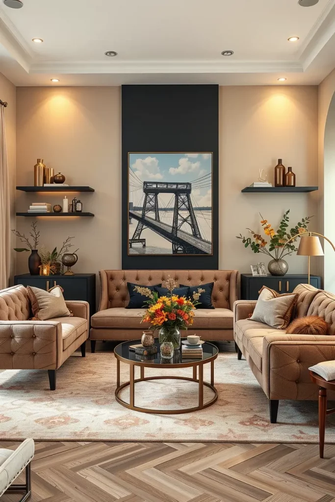 63 Colors of a Cozy Fall Living Room: Unexpected Shades for a Glowing Interior