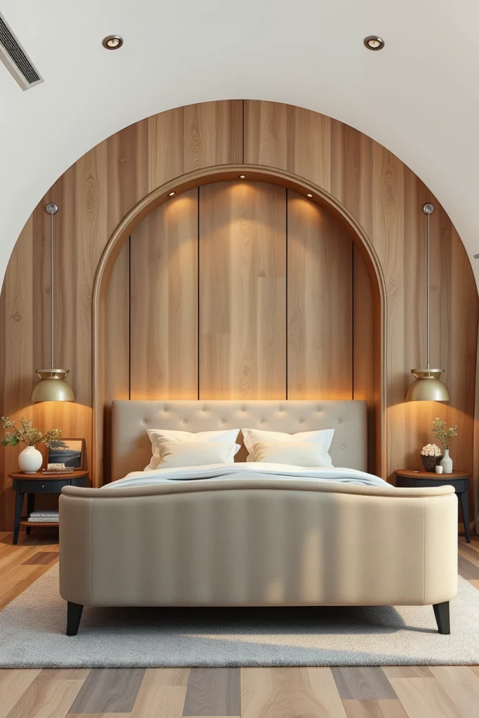 65 Curved Bedroom Furniture Ideas to Transform Your Sleeping Space