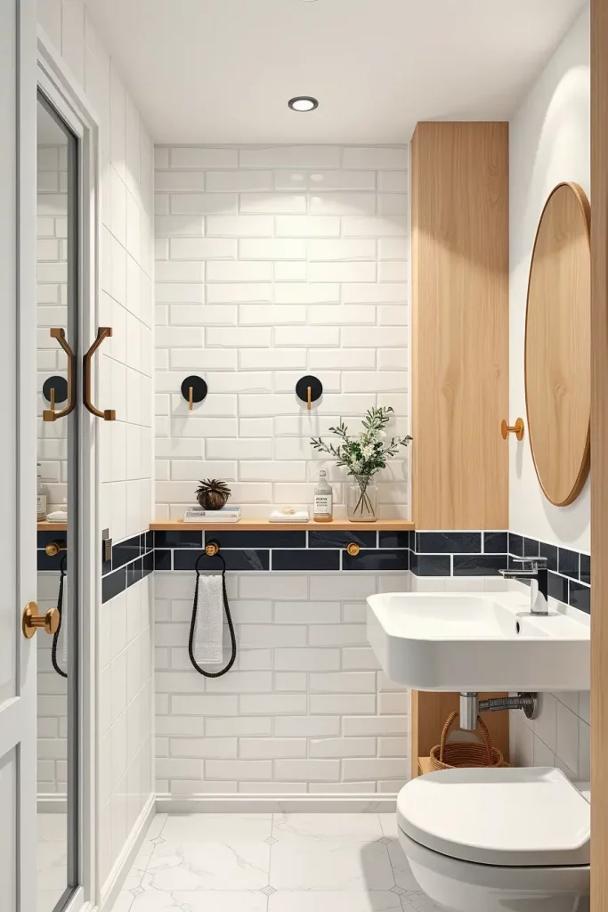 58 Minimalist Small Bathroom Decor Ideas for a Clean and Elegant Look
