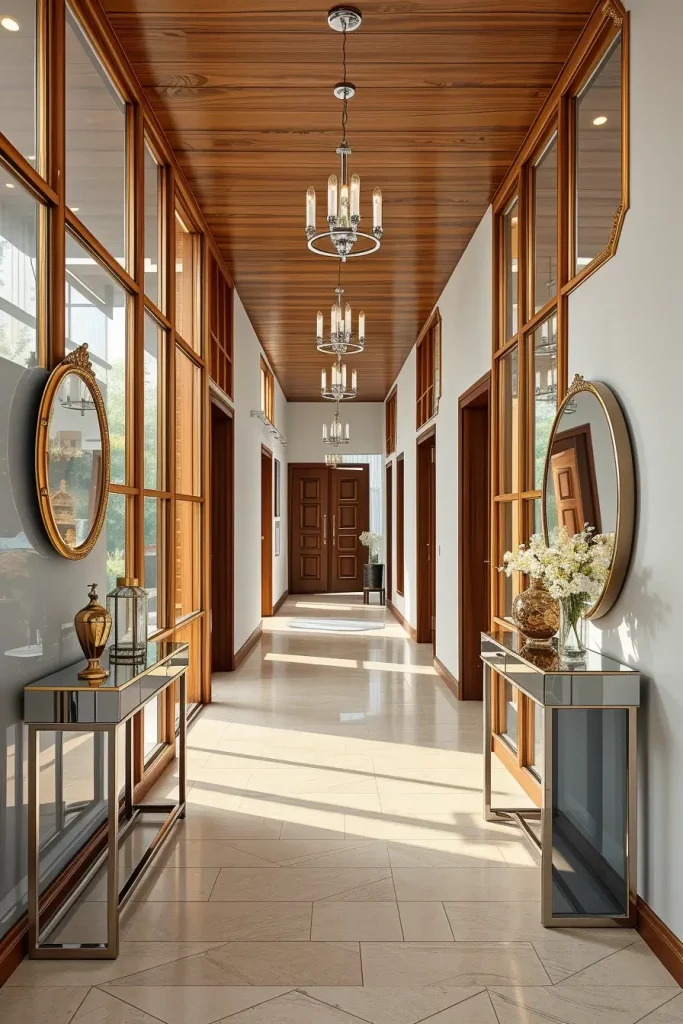 Timber Tales: 72 Artistic Panel Designs That Transform Hallways into Gallery Spaces