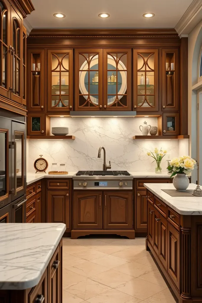 61 Carved Wood Kitchen Cabinets Ideas to Add Character and Elegance