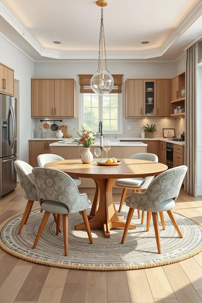 62 Oval Dining Tables in the Kitchen: Elegant and Space-Saving Ideas