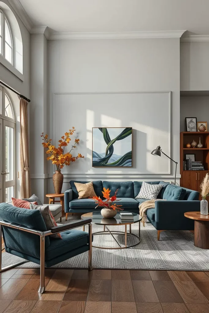 63 Colors of a Cozy Fall Living Room: Unexpected Shades for a Glowing Interior