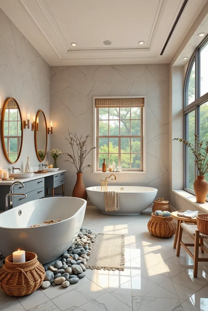 65 Spa-Like Bathroom Ideas to Create a Relaxing Home Retreat