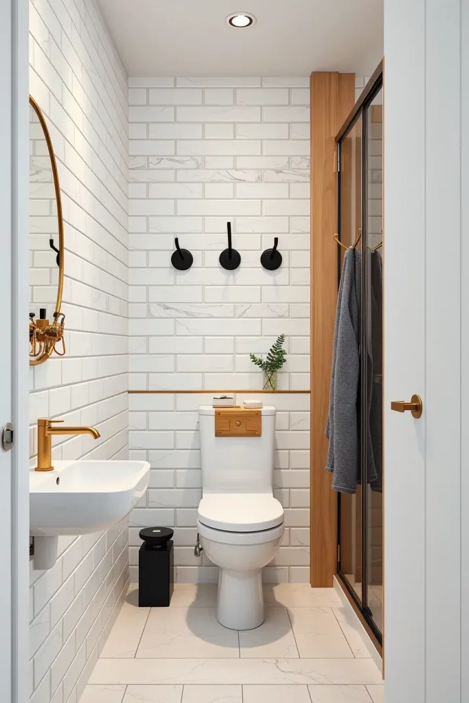58 Minimalist Small Bathroom Decor Ideas for a Clean and Elegant Look