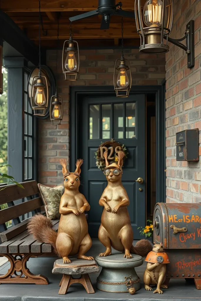 Whimsical Watchers and Porch Protectors: 65 Figurine Ideas That Greet With Style