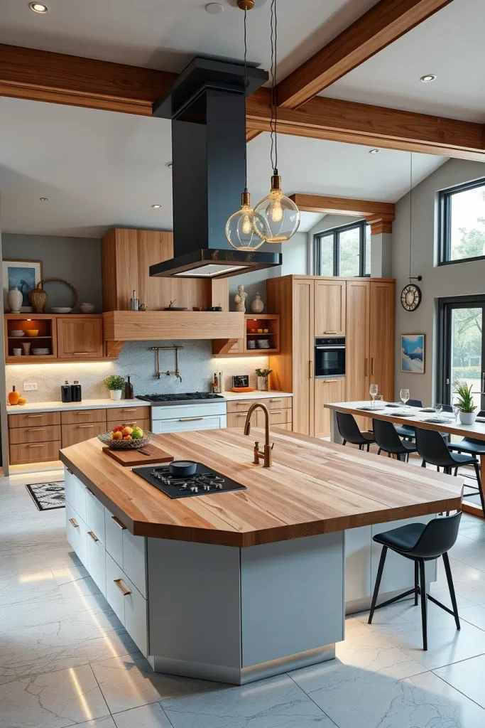 Kitchen Geometry: 67 Unexpected Layouts That Redefine Small-Space Living