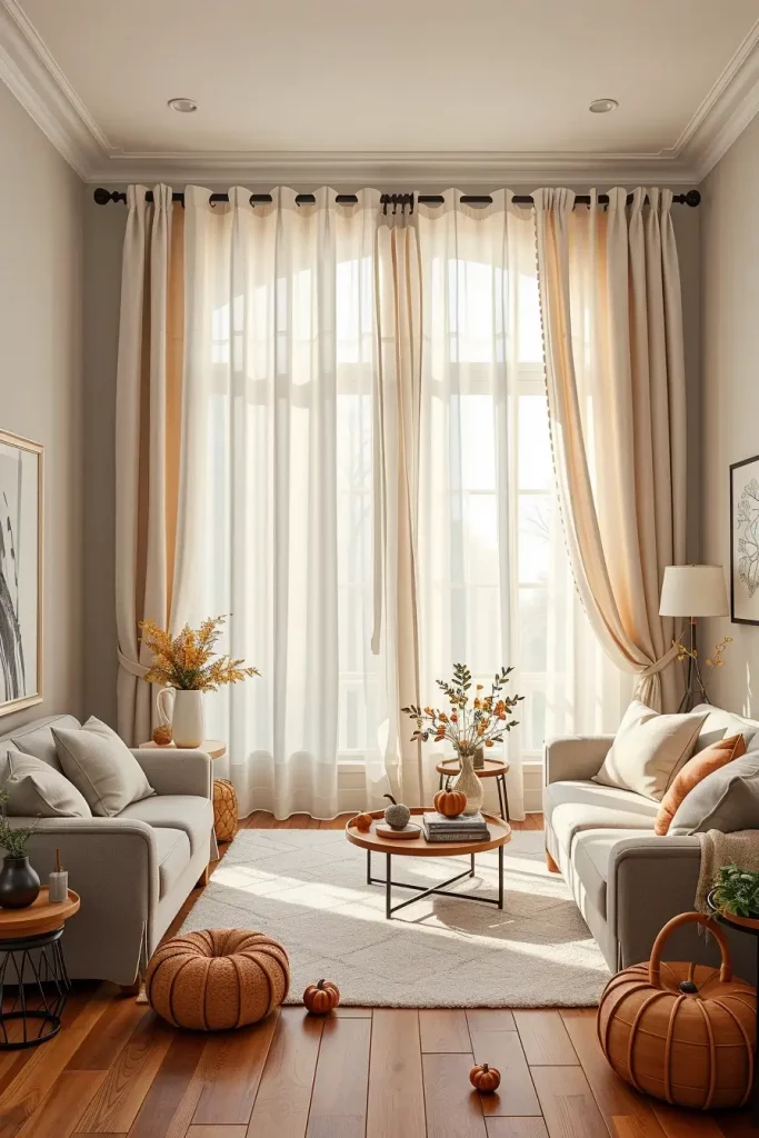 Textural Symphony: 67 Textures Fall Living Room Ideas to Embrace the Season