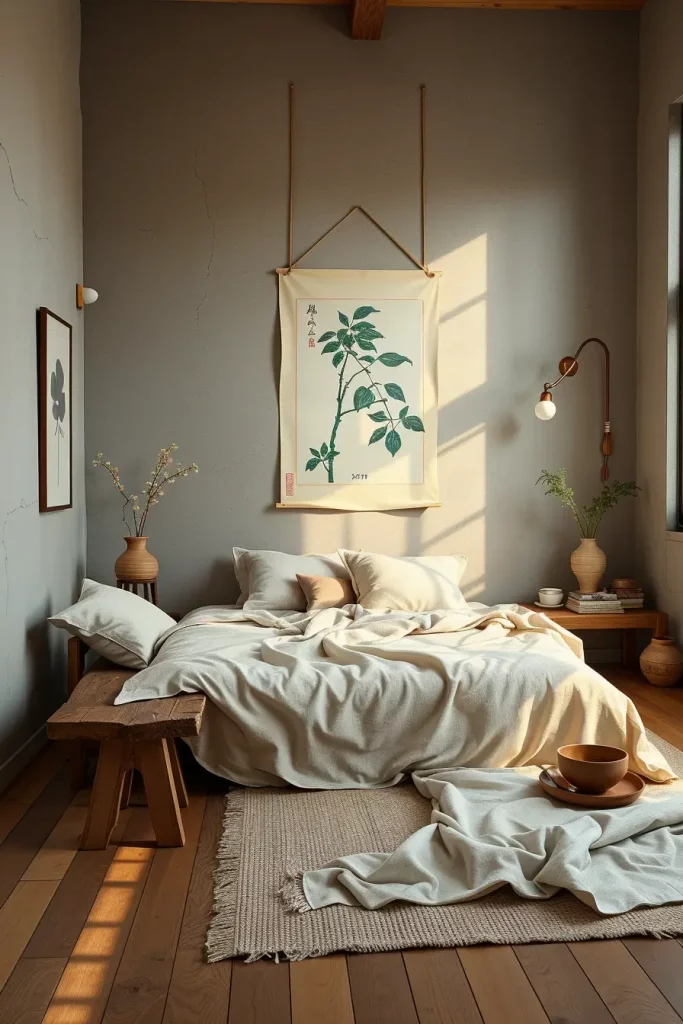 63 Japanese Bedroom Design Ideas for a Peaceful and Minimalist Retreat