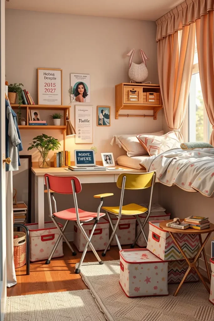 66 Dorm Room Ideas for Girls College That Are Stylish and Functional