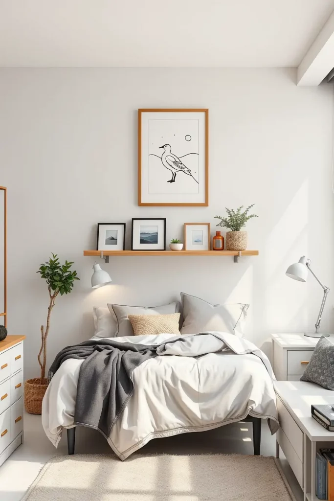 51 Minimalist Dorm Room Design Ideas for a Clean and Modern College Space