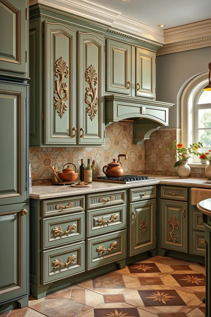 61 Carved Wood Kitchen Cabinets Ideas to Add Character and Elegance