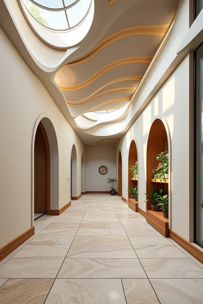 The Art of the Bend: 64 Soft Curves in the Hallway That Quietly Redefine Space