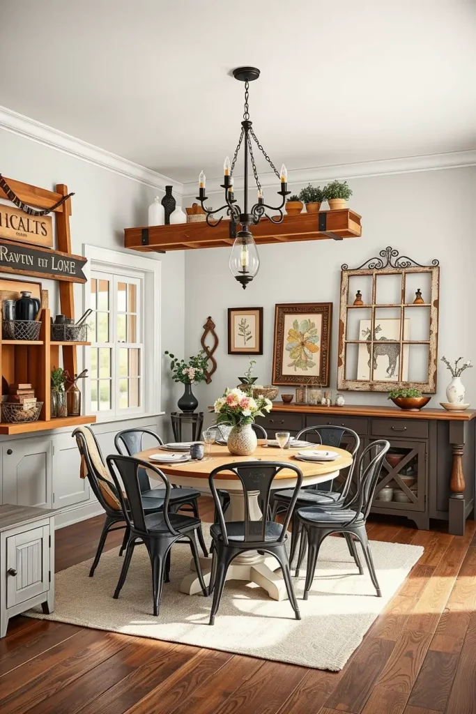 66 Farmhouse Dining Rooms That Blend Rustic Charm and Modern Comfort