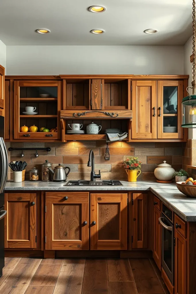 Whittled Wonders: 64 Traditional Kitchen Woodwork Ideas That Stir the Soul