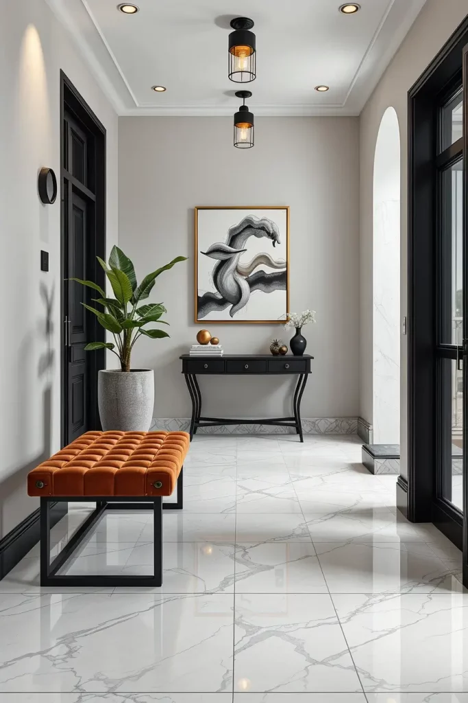 Where Style Steps In: 67 Unexpectedly Chic Home Lobby Statements