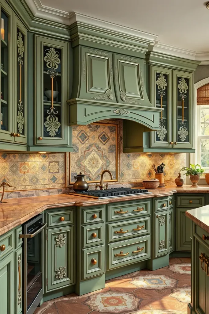61 Carved Wood Kitchen Cabinets Ideas to Add Character and Elegance