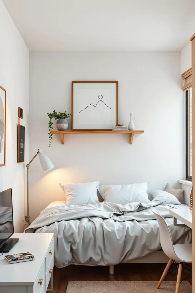 51 Minimalist Dorm Room Design Ideas for a Clean and Modern College Space