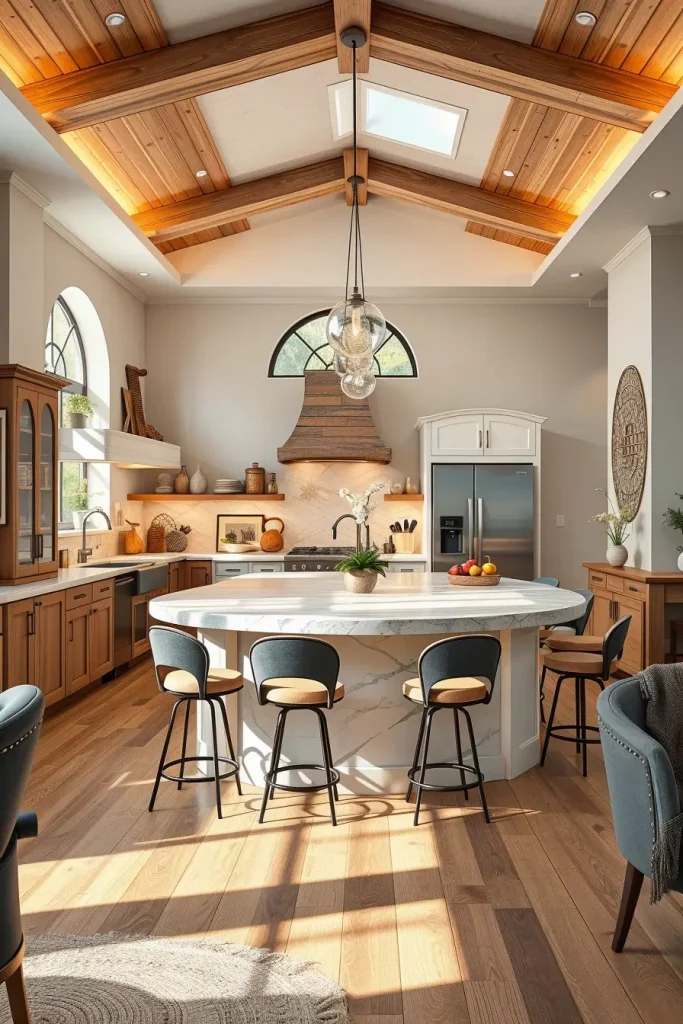Whispers of Elegance: 67 Soft Curves in the Kitchen That Transform Every Space