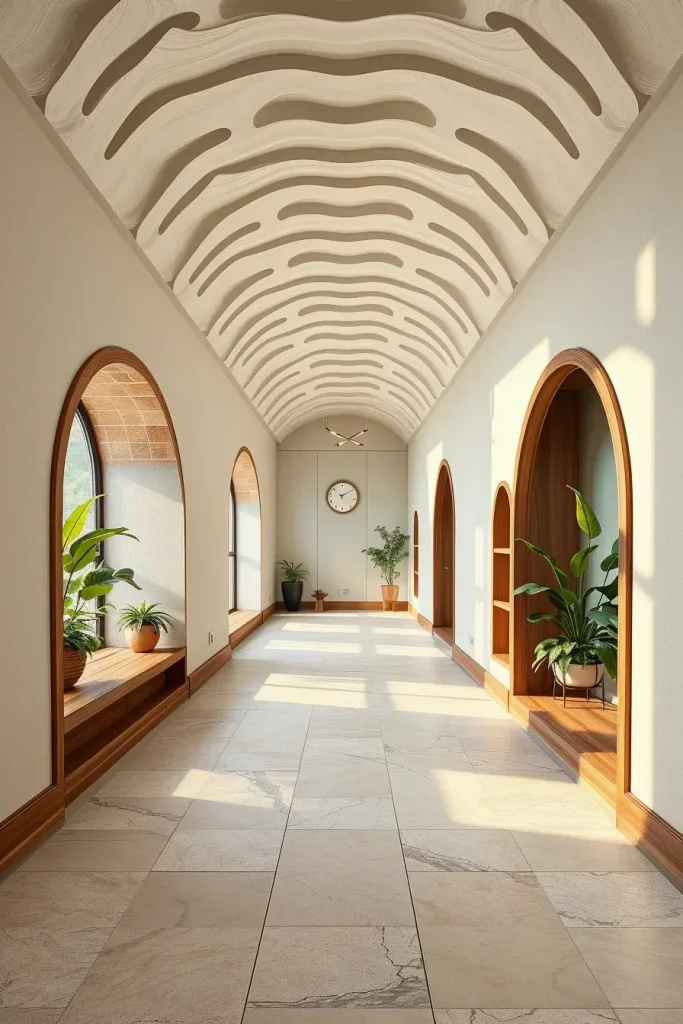 The Art of the Bend: 64 Soft Curves in the Hallway That Quietly Redefine Space