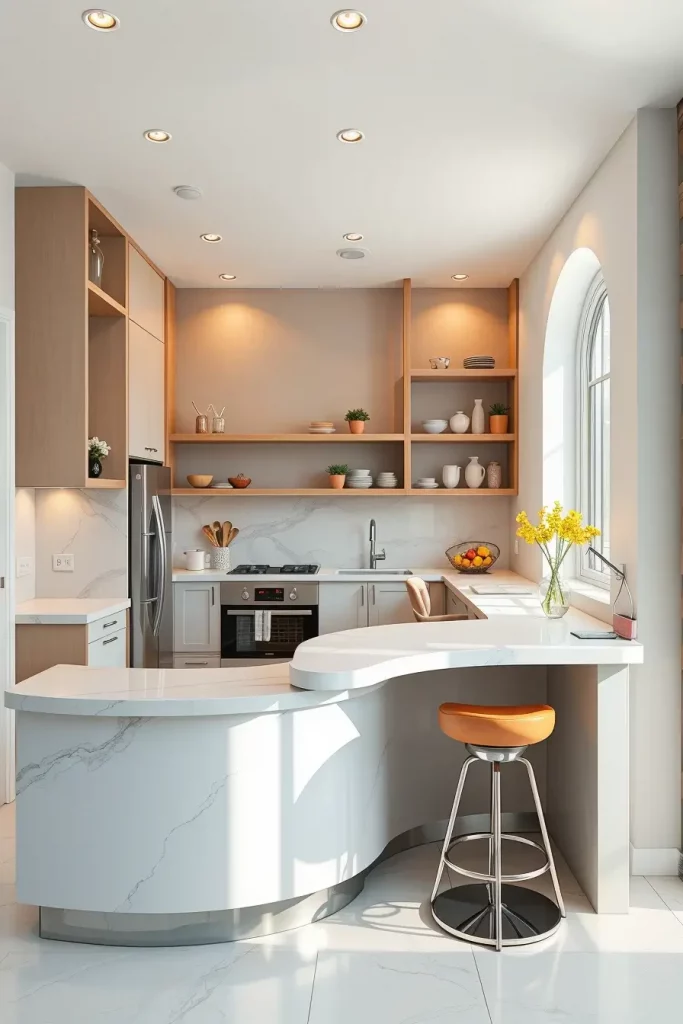 Kitchen Geometry: 67 Unexpected Layouts That Redefine Small-Space Living