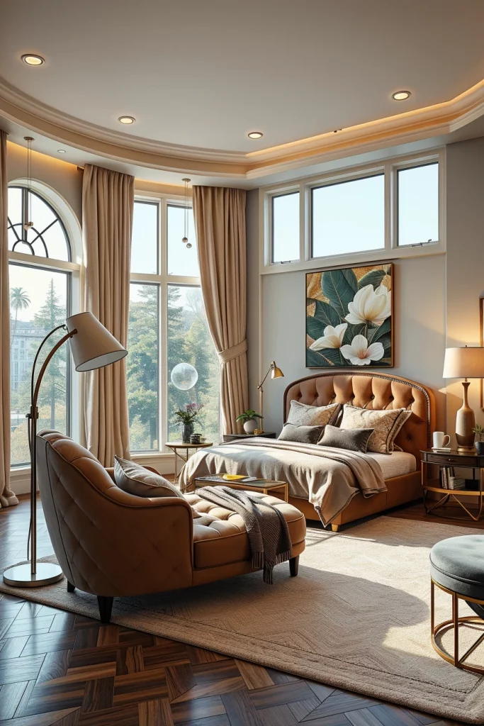 65 Curved Bedroom Furniture Ideas to Transform Your Sleeping Space