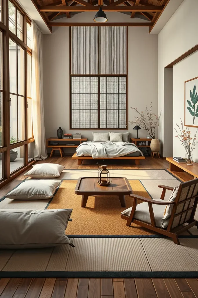 63 Japanese Bedroom Design Ideas for a Peaceful and Minimalist Retreat