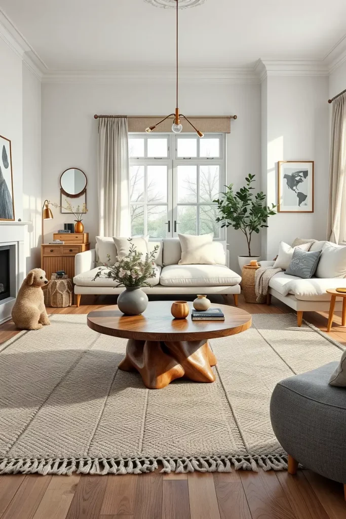 Nordic Nesting: 65 Scandinavian Living Room Ideas That Whisper Peace and Power