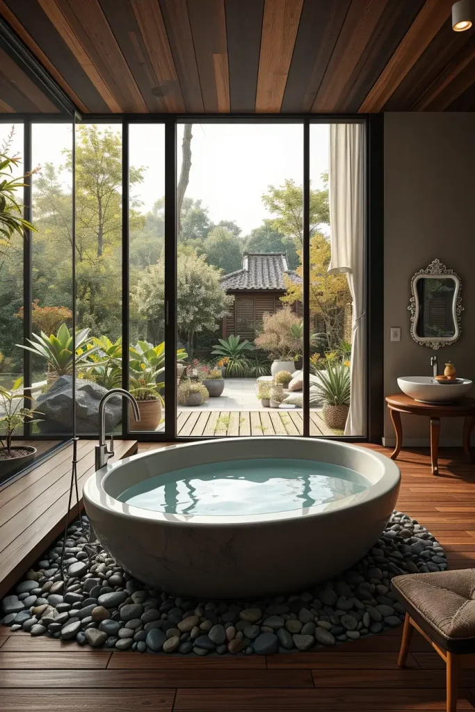 Wabi-Sabi Soaks and Scandinavian Softenings: 64 Unconventional Japandi Bathrooms