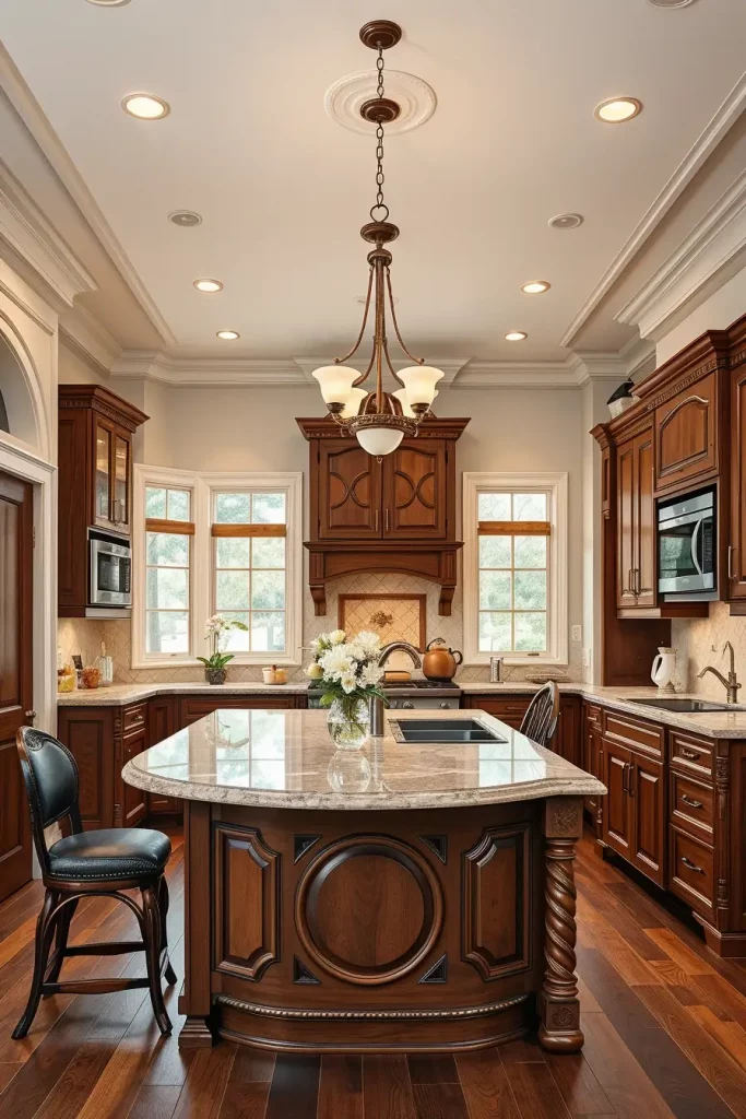 61 Carved Wood Kitchen Cabinets Ideas to Add Character and Elegance